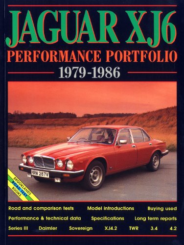 Jaguar Xj6 Series 3 Performance Portfolio 1979-1986
