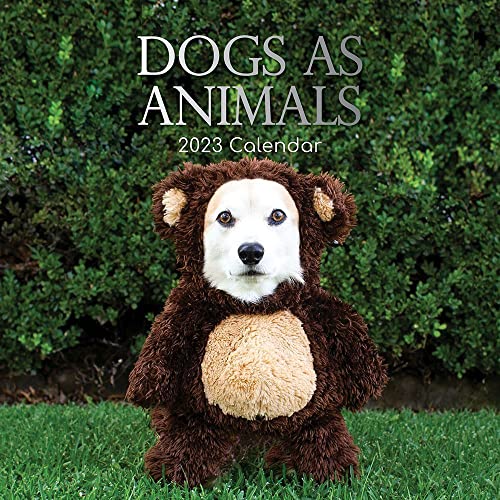 2023 Square Wall Calendar Dogs as Animals
