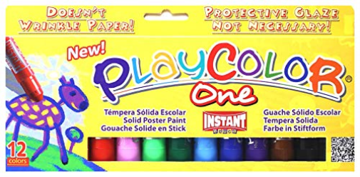 Cf12Tempera Solida Playcolor Col As