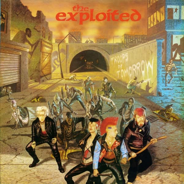 `Exploited, The - Troops Of Tomorrow [LP] (Red Vinyl)`