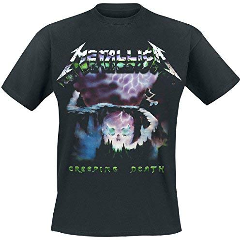 METALLICA - CREEPING DEATH BLACK T-Shirt Medium - CREEPING DEATH