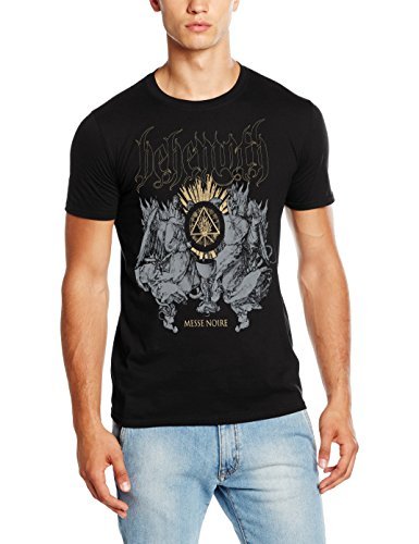 BEHEMOTH - MESSE NOIRE BLACK T-Shirt Large - Behemoth: Messe Noire (T-Shirt Unisex Tg. L)