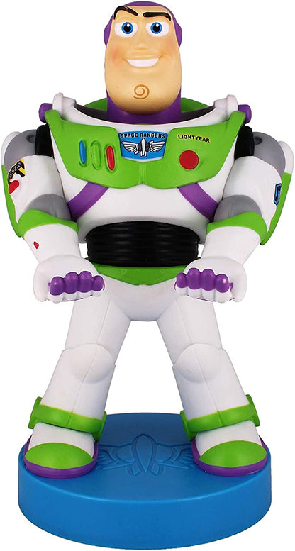 Cable Guys - Disney Toy Stroy Buzz Lightyear Gaming Accessories Holder & Phone Holder for Most Controller (Xbox, Play Station, Nintendo Switch) & Phone