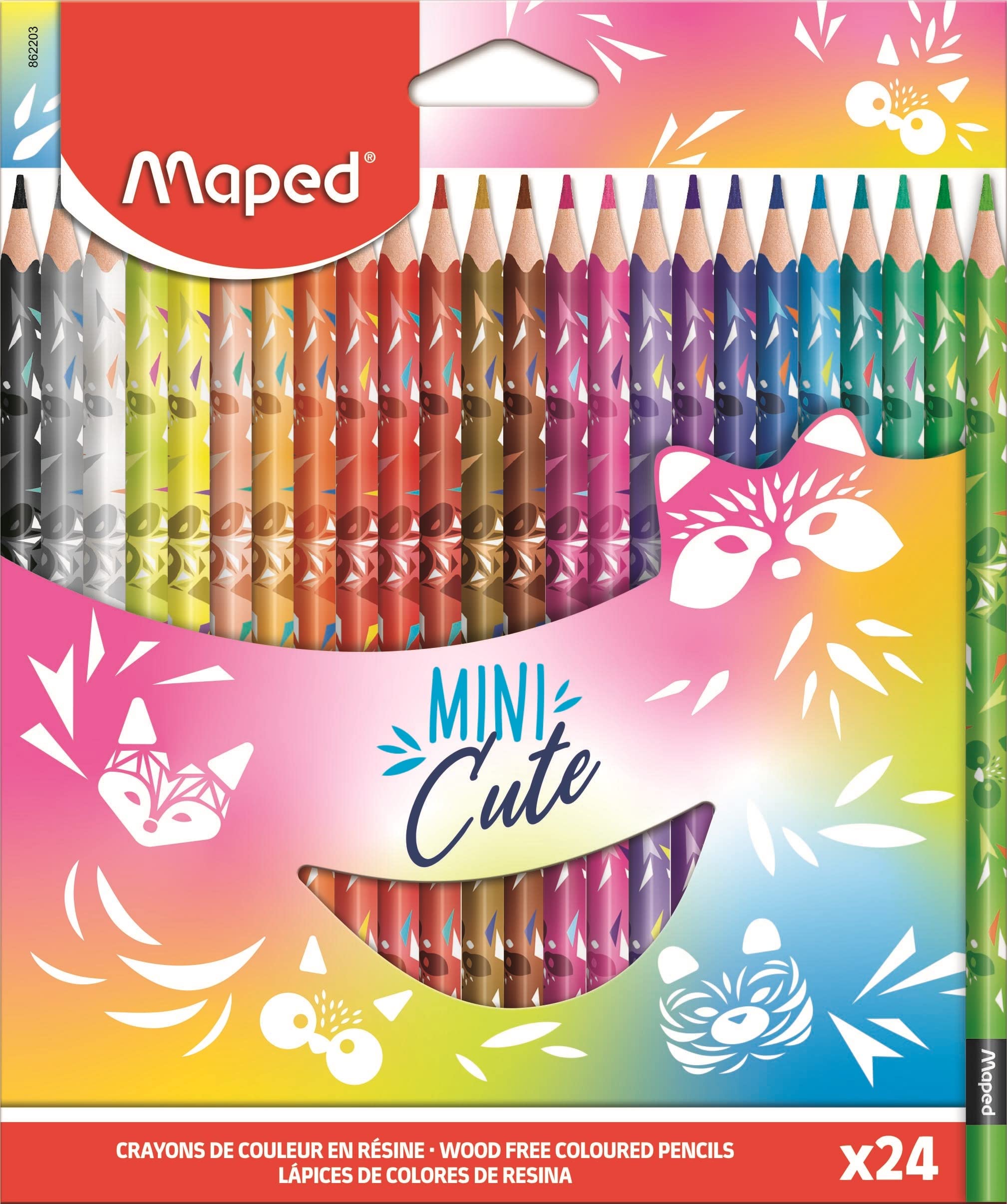Cf 24 Mini Cute Matite Colorate