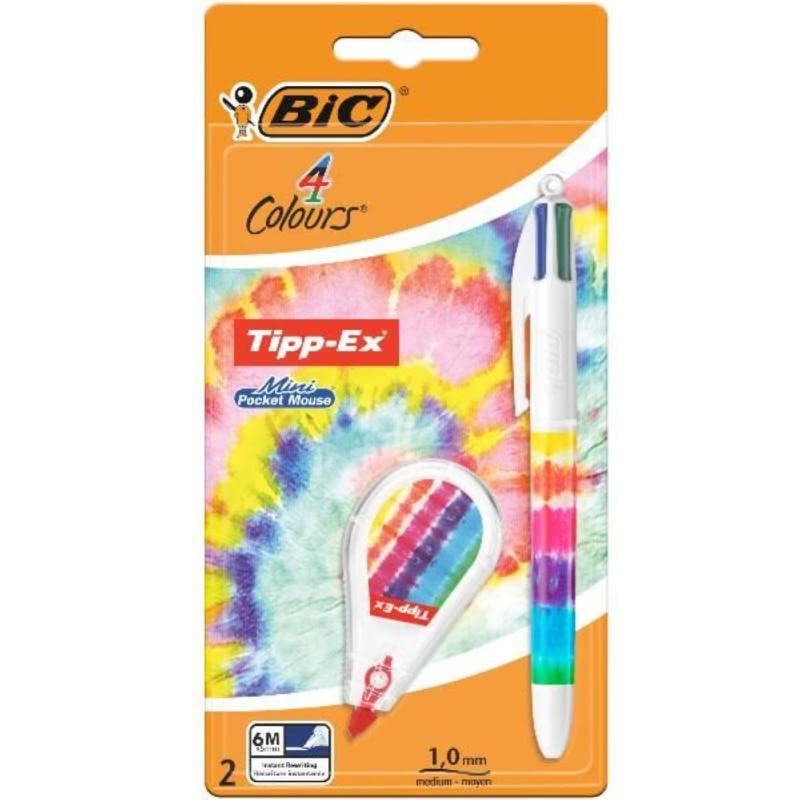 Cf2 4Col. Tyedye Rainb+Pockt Mous