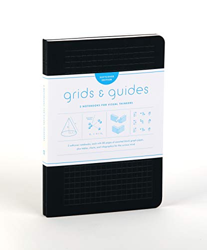 Grids & Guides Softcover (Black) Notebooks