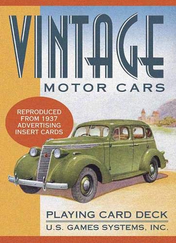 VINTAGE MOTOR PLAYING CARD DECK