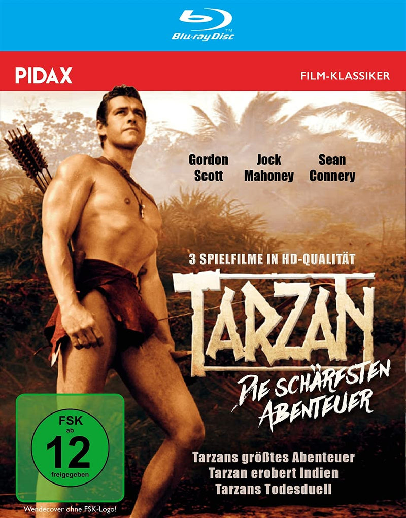Tarzan - Die schärfsten Abenteuer / Drei spannende Tarzan-Abenteuer in brillanter HD-Qualität (Pidax Film-Klassiker)