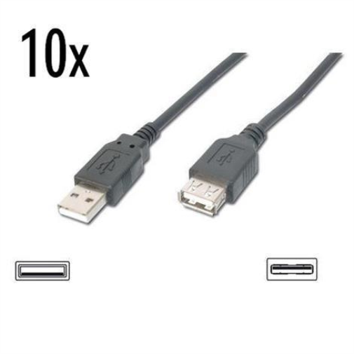 Nilox NX090301136 USB cable 1.8 m USB 2.0 USB A Black