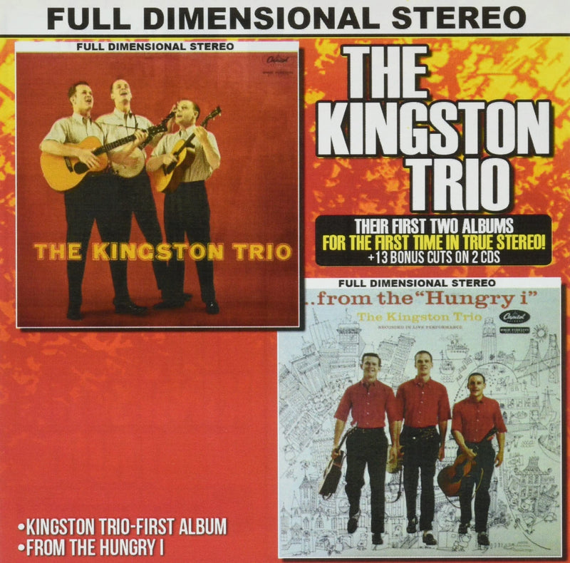 KINGSTON TRIO / LIVE FROM THE HUNGRY I IN TRUE STEREO (2CD)