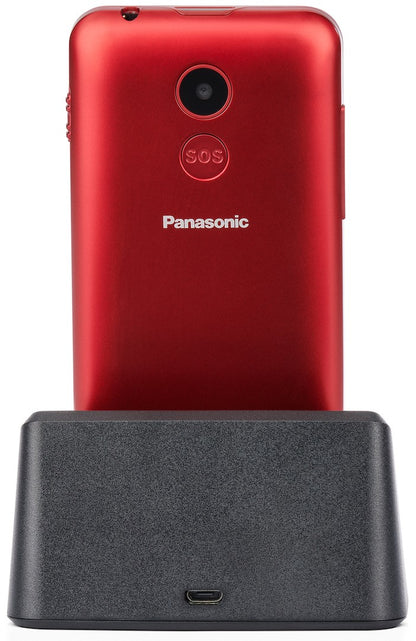 Cellulare Senior Kx-Tu155 Rosso