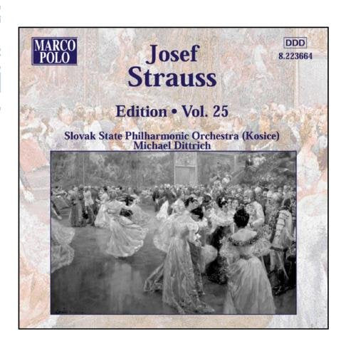 Josef Strauss Edition Vol. 25 (Dittrich, Slovak State Po)