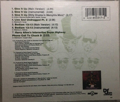 Give It Up / Live & Undrugged 2 / Bedlam
