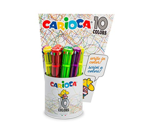 Cf12 Penna 10 Colori Fluo