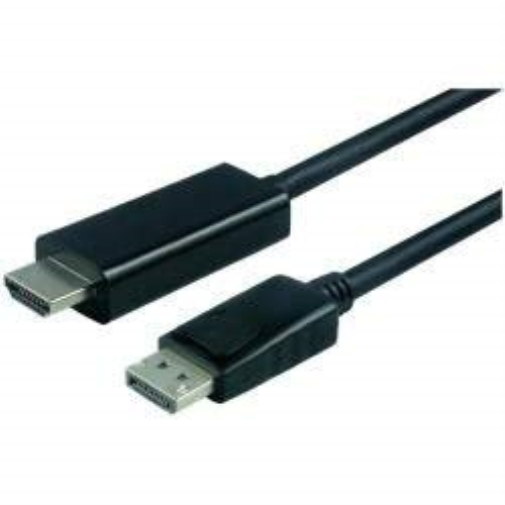 Nilox Displayport Cable, UHD Tvv, M/2 M, Black