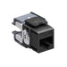 Presa Extreme Rj45U Cat.6A Nero