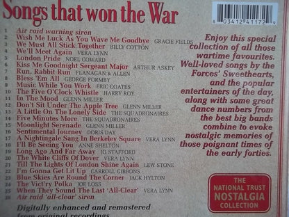 Songs that won the War