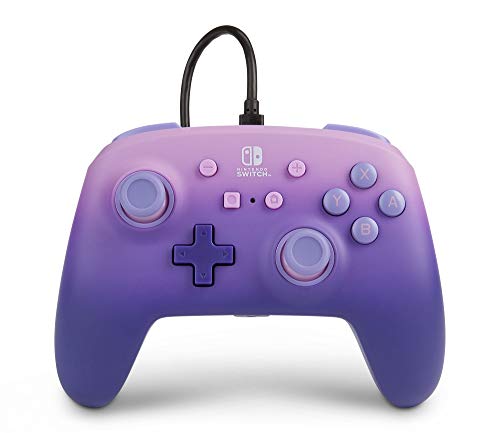 Nintendo Switch - Nintendo Switch Enhanced Wired Controller - Lilac Fantasy (Switch)