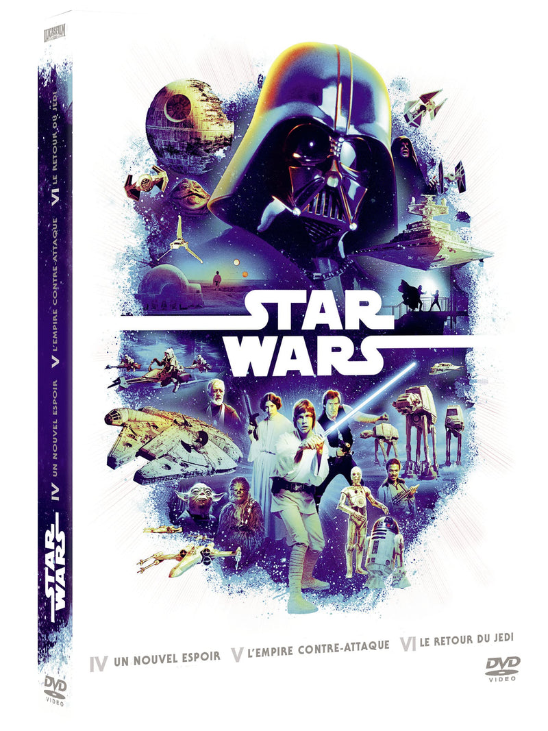 Star wars - episodes 4 à 6 : un nouvel espoir + l'empire contre-attaque + le retour du jedi