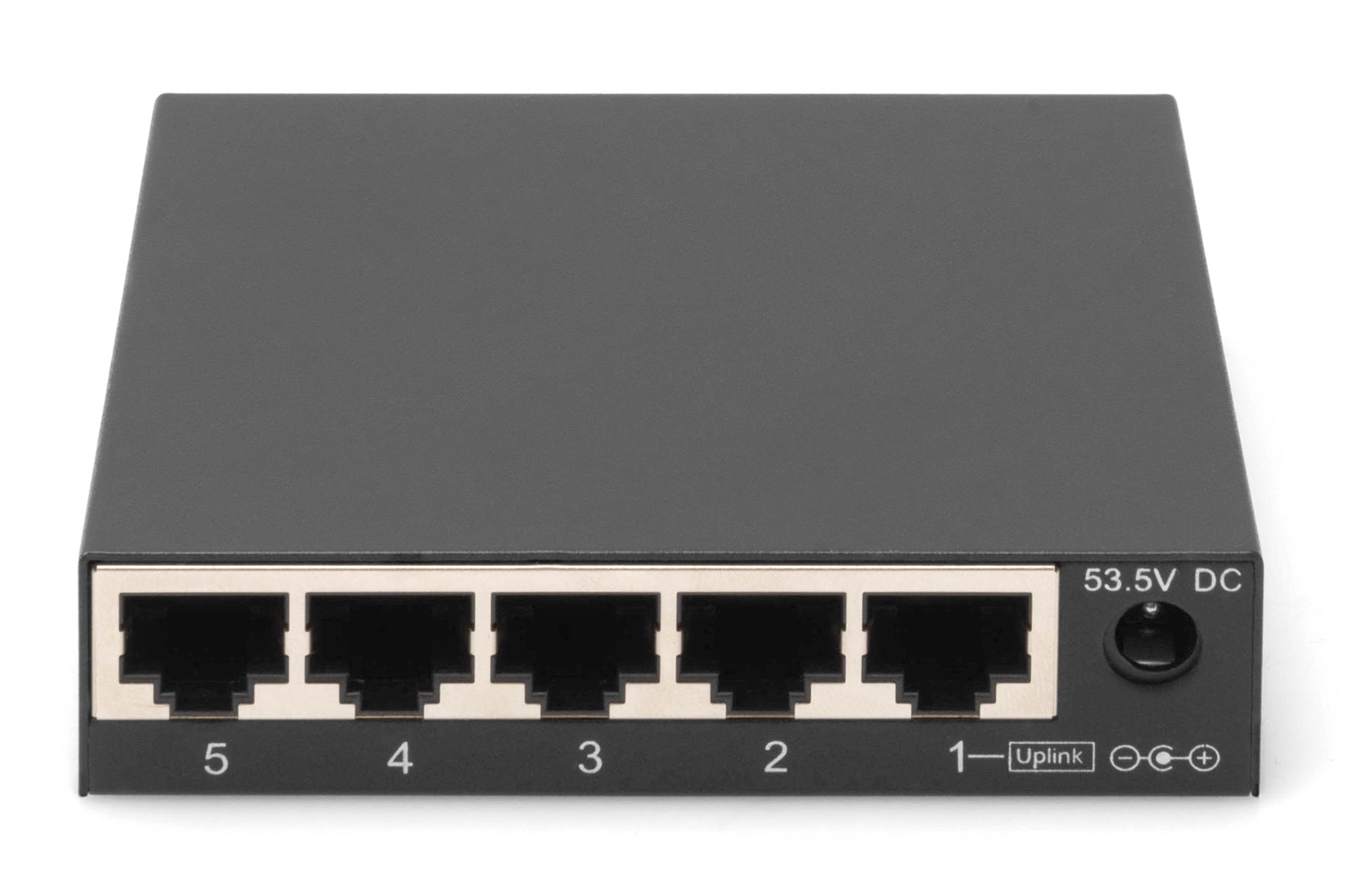Digitus Fast Ethernet PoE Switch 4-port PoE + 1-port uplink, 60W PoE Budget