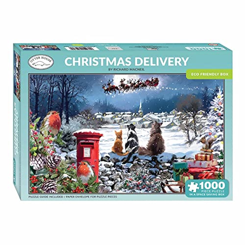 Jigsaw Rectangular Christmas Delivery Puzzle