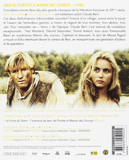 Coffret marcel pagnol 2 films : jean de florette ; manon des sources