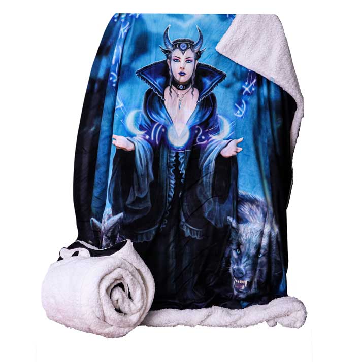 Anne Stokes Moon Witch Throw 160Cm