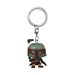 Funko 60235 POP Keychain: Star Wars- Book of Boba Fett- Boba Fett