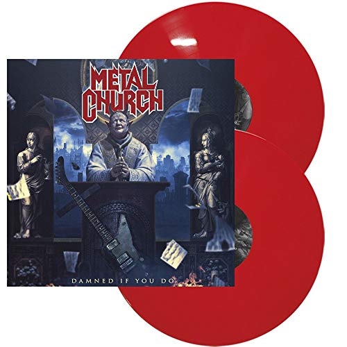 METAL CHURCH - Damned If You Do - Vinyl 2-LP - red Vinyl  Metal Church