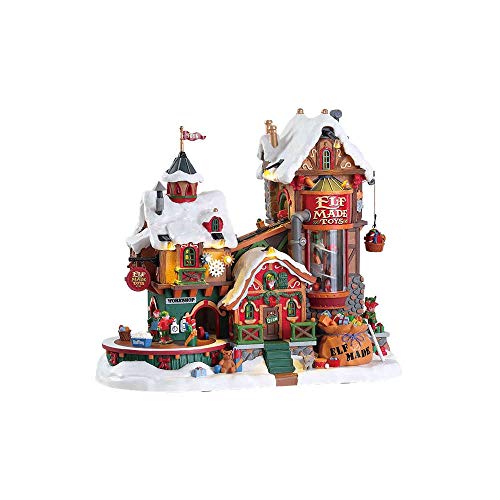 Lemax - Santa`s Wonderland - Sights & Sounds: Elf Made Toy Factory - (75190-UK) /Xmas
