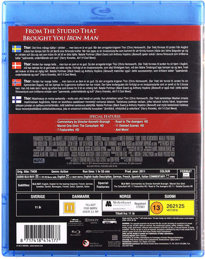 Thor [Blu-Ray] [Region B] (Dutch subtitles)