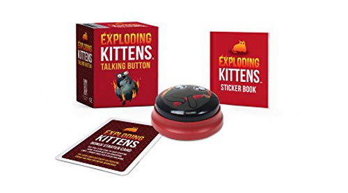 Exploding Kittens LLC - Exploding Kittens: Talking Button (Paperback )