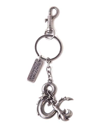 HASBRO - Dungeons & Dragons - Logo Metal Keychain KEYCHAIN