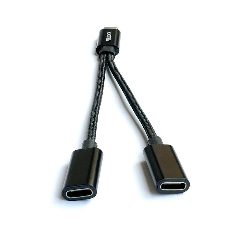 Alldock USB-Kabel Spliter USB C - USB C 0.12