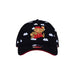 Nintendo Super Mario Bros. 8-Bit Clouds Snapback Baseball Cap, Black/Red (Ba761746Ntn)