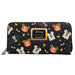 Loungefly Disney Spooky Mice Candy Corn Zip Around Wallet