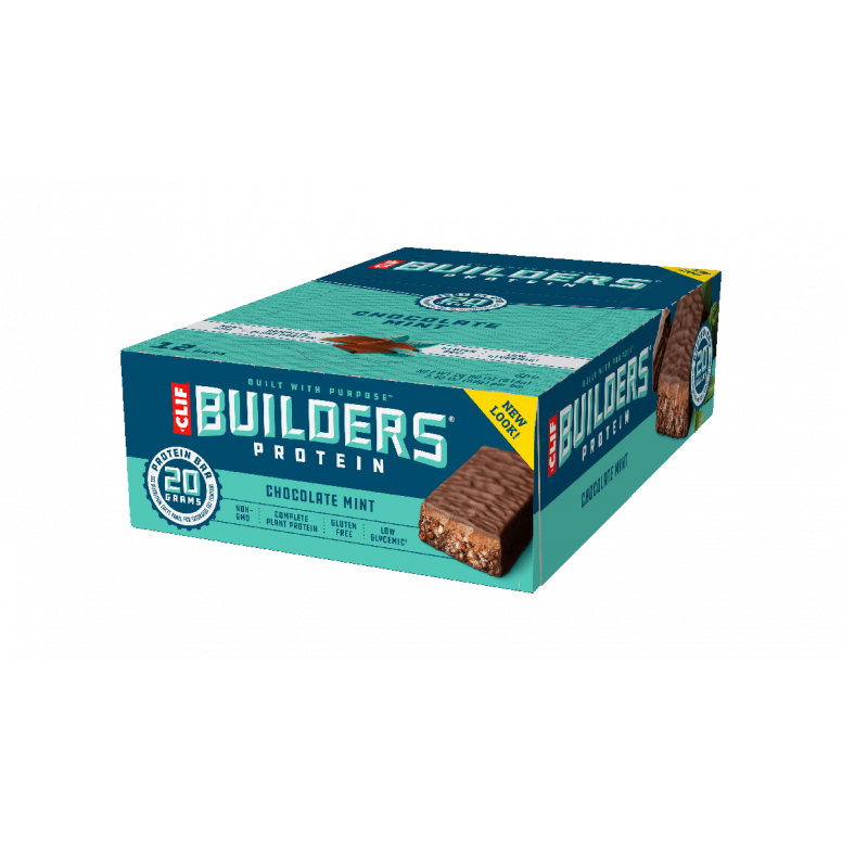 Clif Builders Chocolate Mint 12Pc