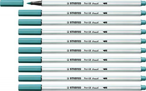 Cf10 Stabilo Pen68Brush Bluturchese
