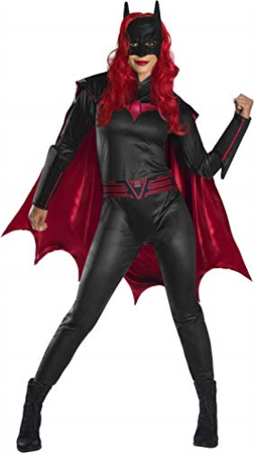 BATWOMAN DELUXE COSTUME - FANCY DRESS COSTUME (SIZE: L)
