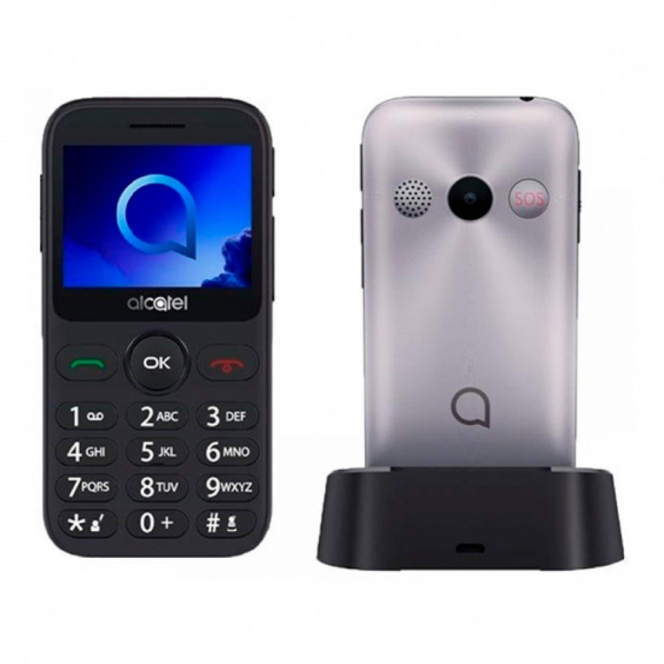 Alcatel 2019G 2 4  Metallic Silver