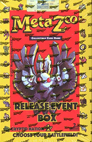 MetaZoo TCG Cryptid Nation 2nd Edition Release Event Box