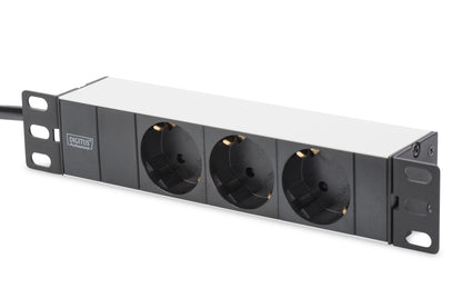 Digitus Network Set - 254 mm (10") - 6U, 312 x 100 mm (W xD)