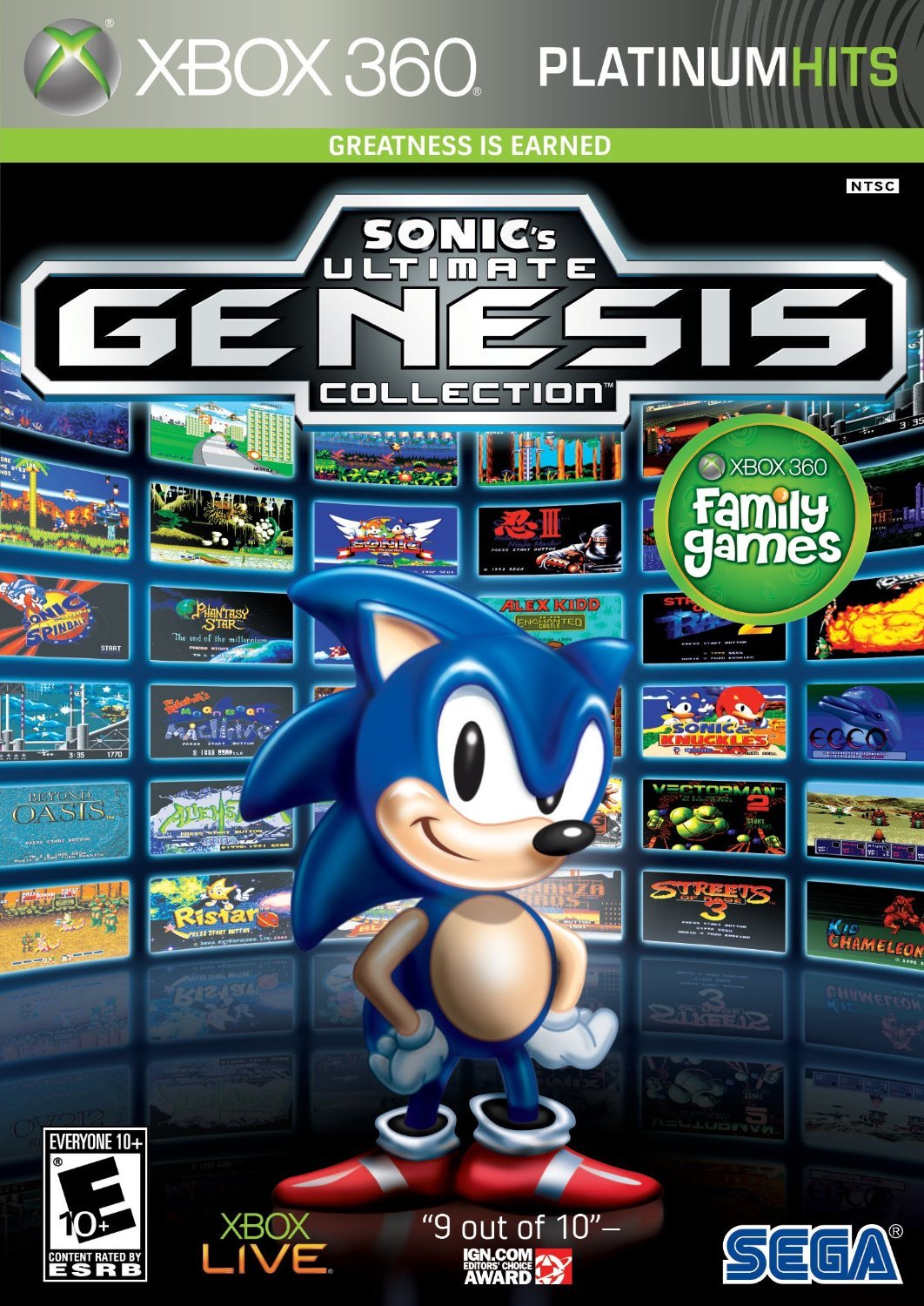 Sonic's Ultimate Genesis Collection (Platinum Hits) - Xbox 360 Xbox 360 Standard