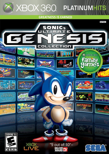 Sonic's Ultimate Genesis Collection (Platinum Hits) - Xbox 360 Xbox 360 Standard