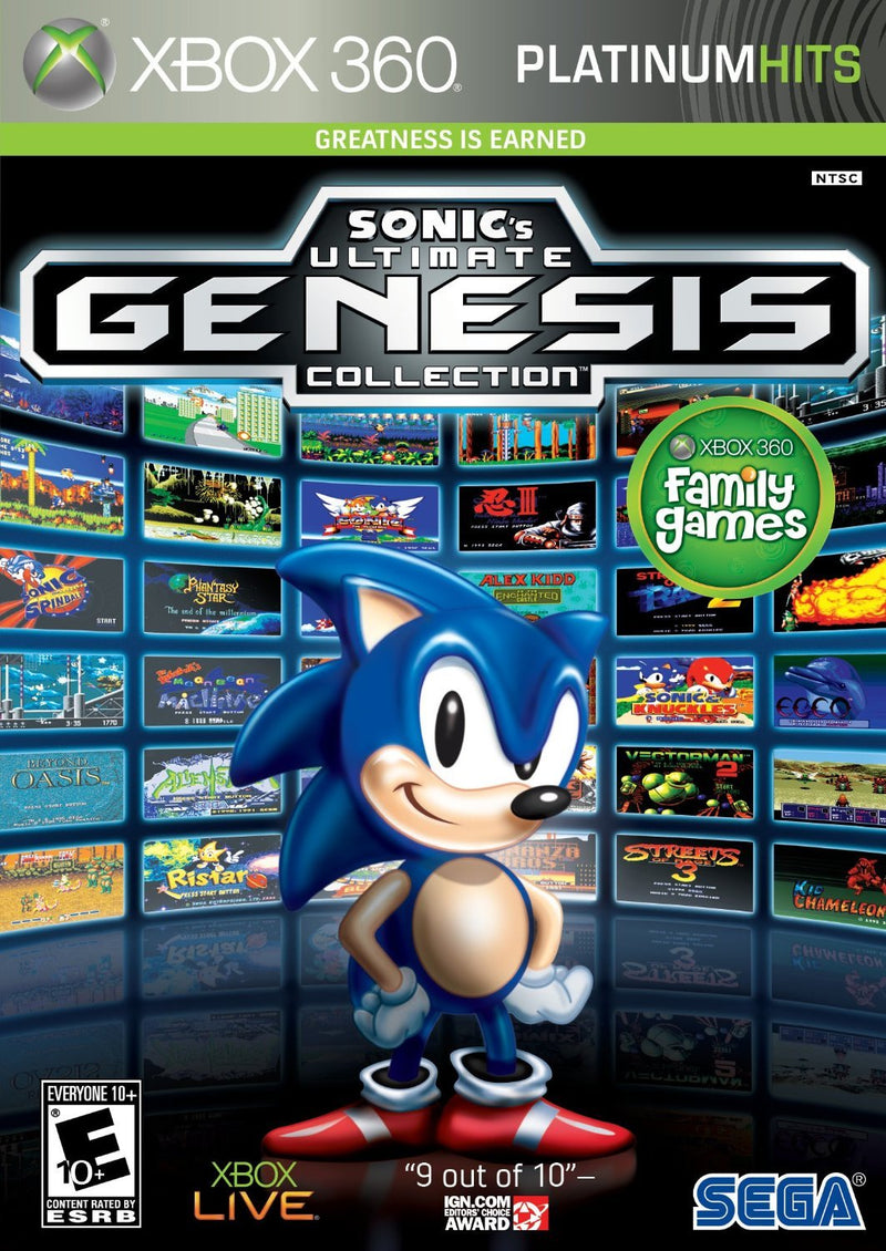 Sonic's Ultimate Genesis Collection (Platinum Hits) - Xbox 360 Xbox 360 Standard
