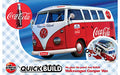 Airfix QUICKBUILD Coca-Cola VW Camper Van Model
