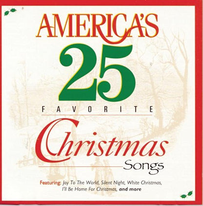AMERICA`S 25 FAVORITE CHRISTMAS SONGS