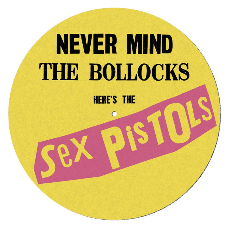 Sex Pistols Slip Mat for Mixing, DJ Scratching and Home Listening (Nevermind the Bollocks Design) - Official Merchandise