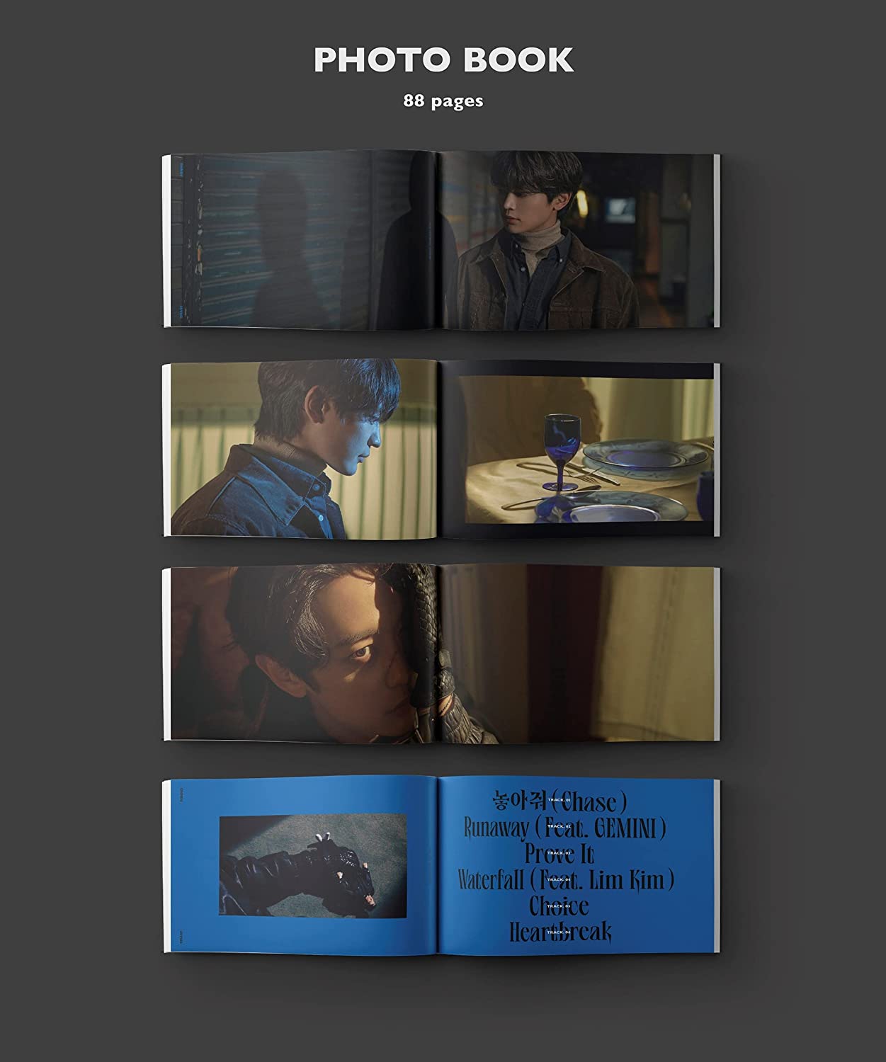 Chase 1st Mini Album Photo Book Ver.