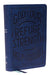 KJV, Personal Size Reference Bible, Verse Art Cover Collection, Leathersoft, Blue, Red Letter, Thumb Indexed, Comfort Print